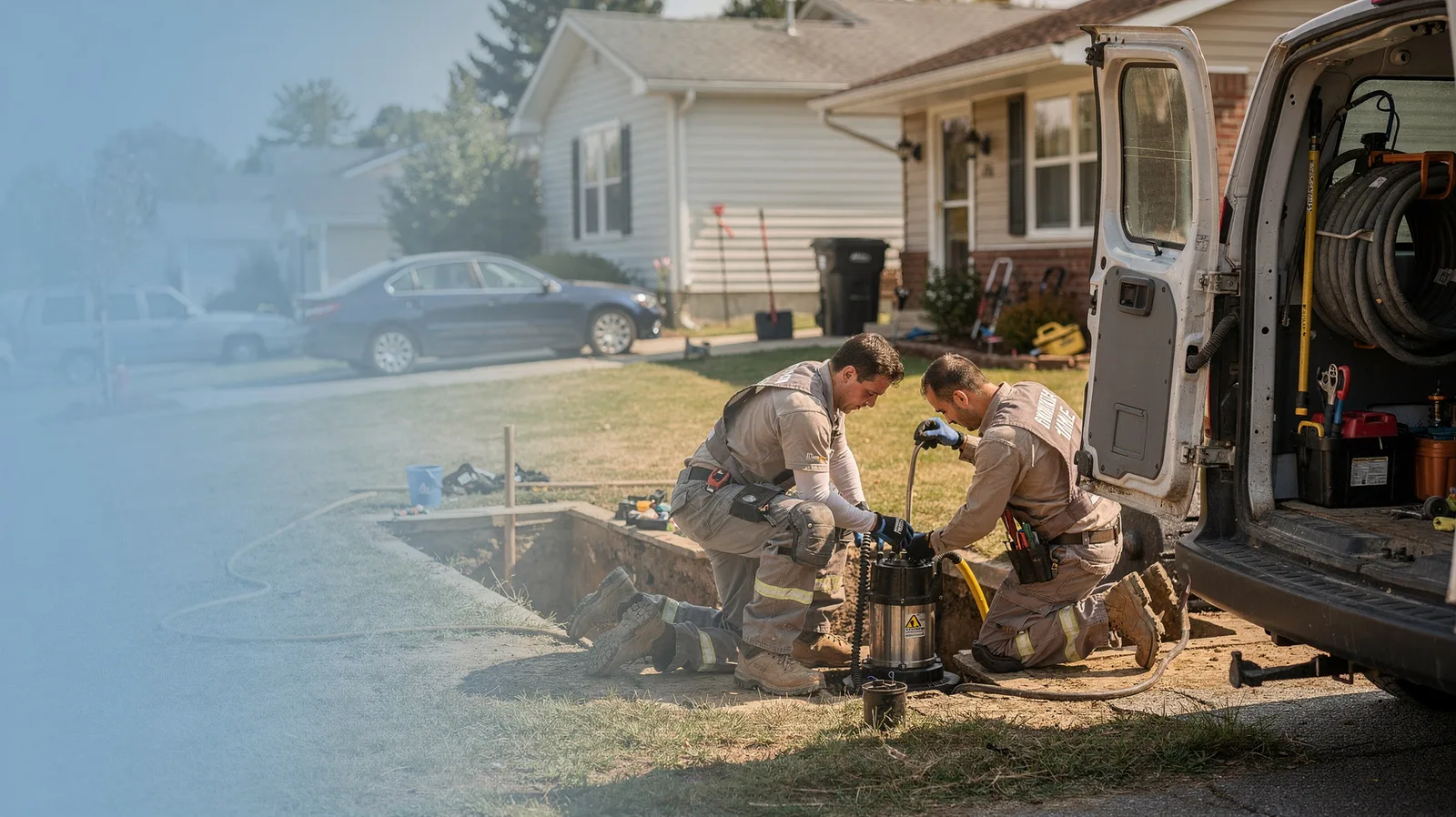 Sump Pump Installation in Burlington, PA near me